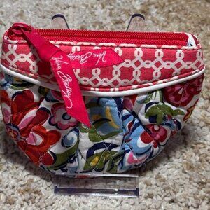 VERA BRADLEY Hope Garden Sweetheart Coin Pouch RETIRED 2010 Limited Edition NWOT